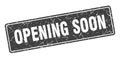 opening soon sign. opening soon grunge stamp. Royalty Free Stock Photo