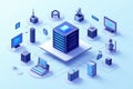 OpenVZ-Based VPS Management Insights Royalty Free Stock Photo