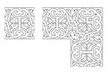 Openwork border vector 007 Royalty Free Stock Photo