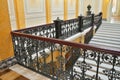 Openwork Marble lattice stairs in the Big Gatchina Palace Royalty Free Stock Photo