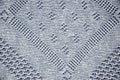 Openwork of Orenburg downy shawl; Royalty Free Stock Photo