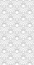 Openwork seamless vector pattern. Luxury geometric abstract background Royalty Free Stock Photo
