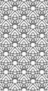 Openwork seamless vector pattern. Luxury geometric abstract background Royalty Free Stock Photo