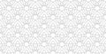 Openwork seamless vector pattern. Luxury geometric abstract background Royalty Free Stock Photo
