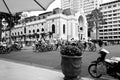 Opera and cyclo in Saigon