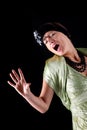 Opera diva Royalty Free Stock Photo