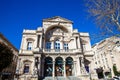 Opera Grand Avignon Theatre at Place de l`Horloge in Avignon Royalty Free Stock Photo