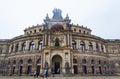 Opera House Dresden city Saxony Germany Royalty Free Stock Photo