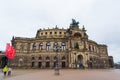 Opera House Dresden city Saxony Germany