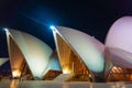 Opera House Night Light Royalty Free Stock Photo