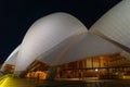 Opera house night view Royalty Free Stock Photo