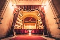 Opera house. Teatro Theater Massimo Vittorio Emanuele Royalty Free Stock Photo