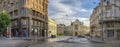 Opera House and theatre square in Odessa, UA Royalty Free Stock Photo