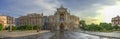 Opera House and theatre square in Odessa, UA Royalty Free Stock Photo