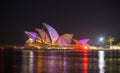 Opera house in Vivid show.