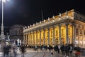 The Opera National of Bordeaux at night