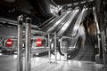 Operating a modern escalator at a station