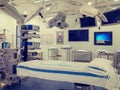 Operating theater room in a modern hospital interior shot