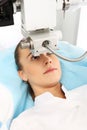 The operation to remove a cataract Royalty Free Stock Photo