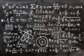 Operations and formulas of physics and mathematics