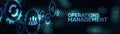 Operations Management Optimizing Processes and Efficiency on a Wide Banner, Business and Technology Concept