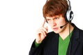 Operator call center Royalty Free Stock Photo