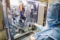 Operator work on infusion pharmaceutical industry