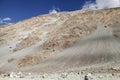 Ophiolite mafic volcanics in ladakh Royalty Free Stock Photo