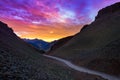 Ophir Pass after Sunset Royalty Free Stock Photo