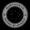 Ophiuchus Star Constellation, Serpentarius, Serpent bearer Royalty Free Stock Photo