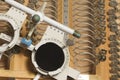 Ophtalmological equipment Royalty Free Stock Photo