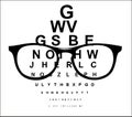 Ophthalmologic table a look through points