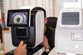 Optometric exam Royalty Free Stock Photo