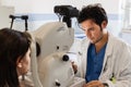 Ophthalmology test Royalty Free Stock Photo