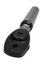 Ophthalmoscope with handle.