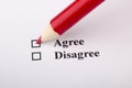 Opinion Poll Royalty Free Stock Photo
