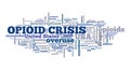 Opioid crisis word cloud