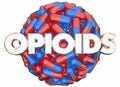 Opioids Prescription Drugs Addiction Danger Pills Capsules