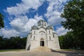 Oplenac Mausoleum in Topola, Serbia. This church host the remains of the Yugoslav kings of the Karadjordjevic dynasty Royalty Free Stock Photo