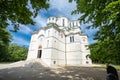 Oplenac Mausoleum in Topola, Serbia. Church host the remains of the Yugoslav kings of the Karadjordjevic dynasty stock photo Royalty Free Stock Photo