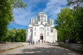 Oplenac Mausoleum in Topola, Serbia. Church host the remains of the Yugoslav kings of the Karadjordjevic dynasty stock photo Royalty Free Stock Photo