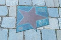 Star of Andrzej Zaucha at Walk of Fame in Opole known as Aleja Gwiazd Festiwalu Polskiej Piosenki.