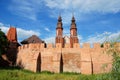 Opole, Poland: Medieval Walls and Cathedral Royalty Free Stock Photo