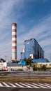 OPOLE, POLAND, September 14, 2015: The coal plant Opole in Brzez