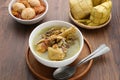 Opor Ayam, Ketupat and Sambal Goreng is Indonesian traditional food.