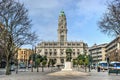 Oporto City Hall Royalty Free Stock Photo