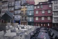 Oporto Cube Square at dawn