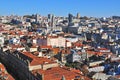 Oporto downtown Royalty Free Stock Photo