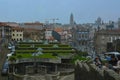 Oporto, Portugal : view of view of the railway station Sao Bento, San Sebastian fresh fish market and Saint Anthony