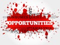 Opportunities word cloud